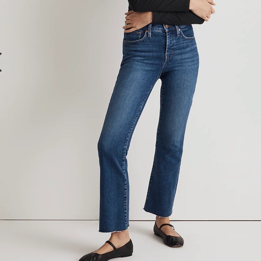 Madewell cali cut boot jeans